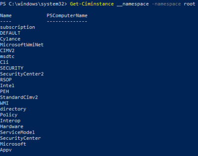 CIM Database Root